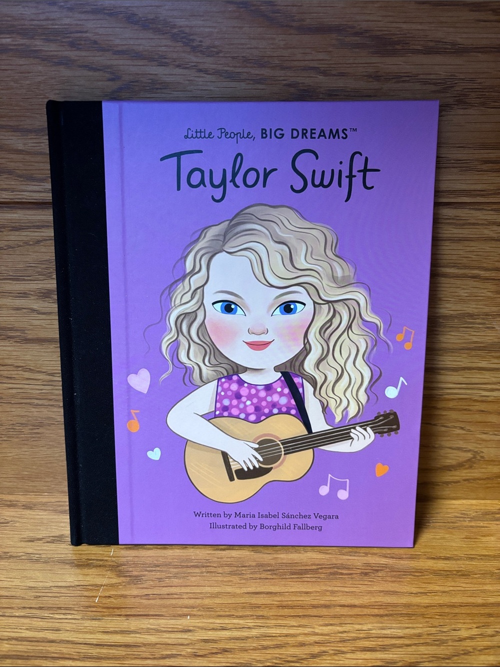 Taylor Swift Little People, Big Dreams Hardcover - Purple